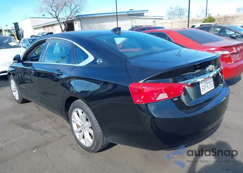 2017 Chevrolet Impala 1Lt из США, поврежденный, VIN 2G1105S32H9106288